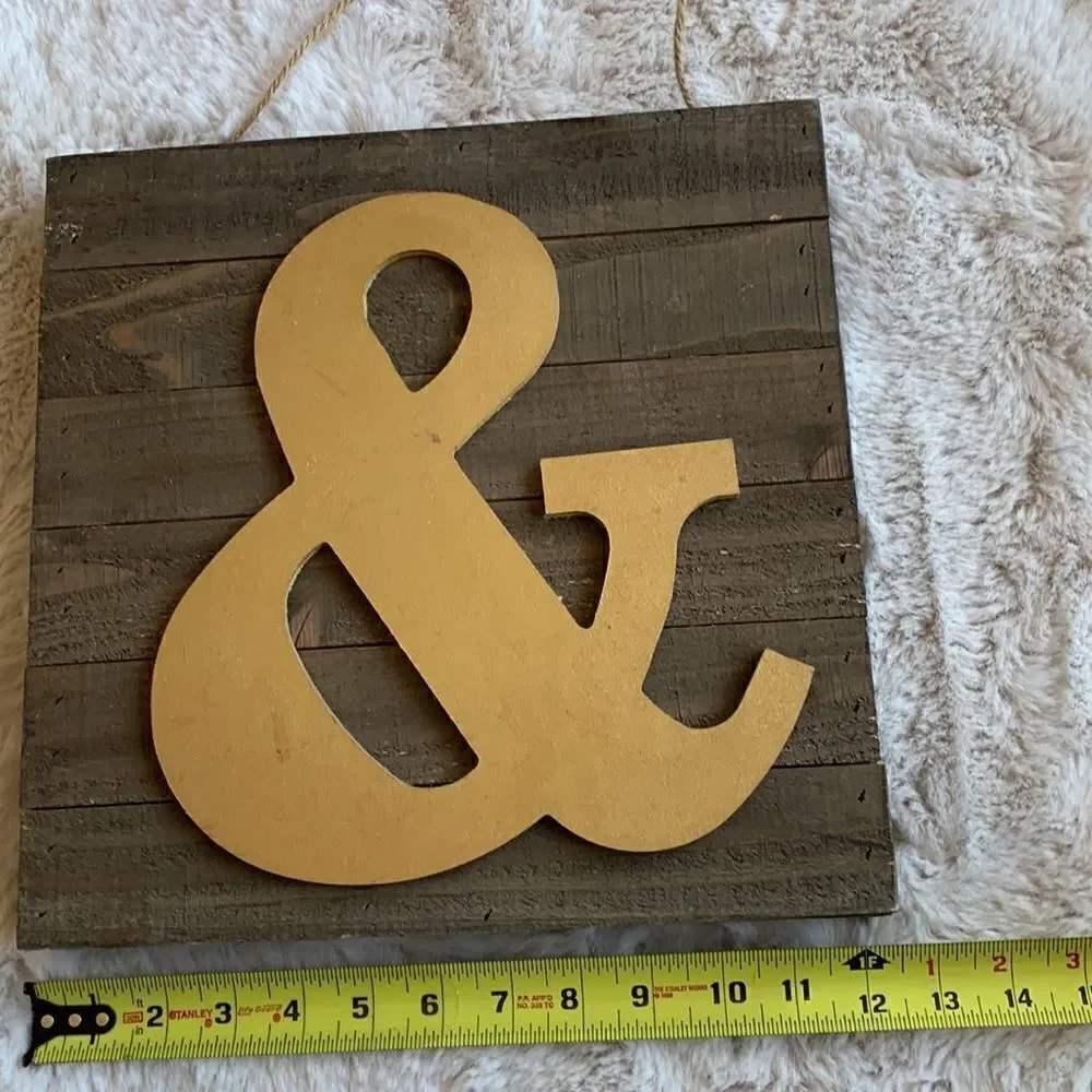 Wooden & Sign Wall Plaque Wall or shelf‎ Decor Decoration